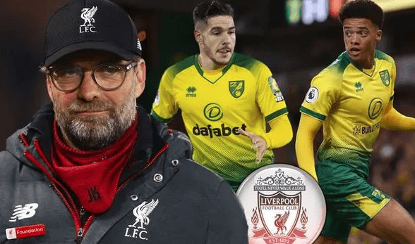 Liverpool lặp lại thủ thuật chuyển nhượng để giành bộ đôi của Norwich
