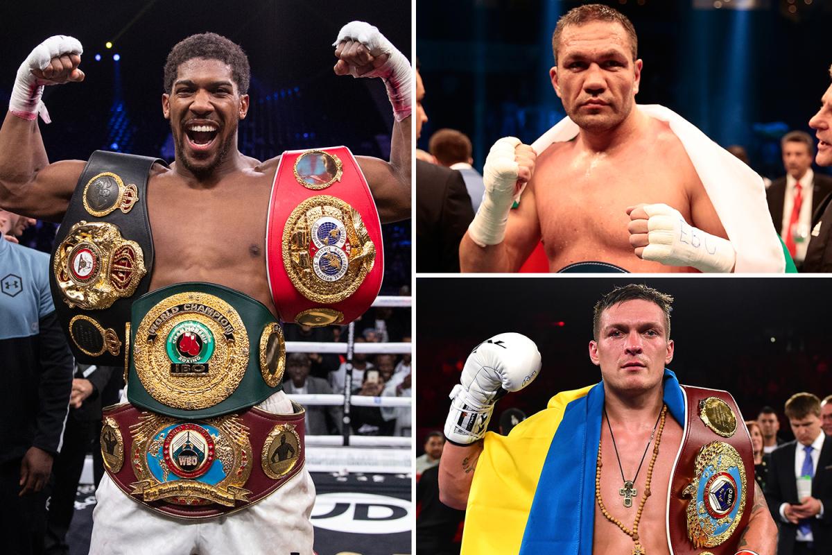 Anthony Joshua chọn Pulev, Usyk lên tranh đai trống WBO?