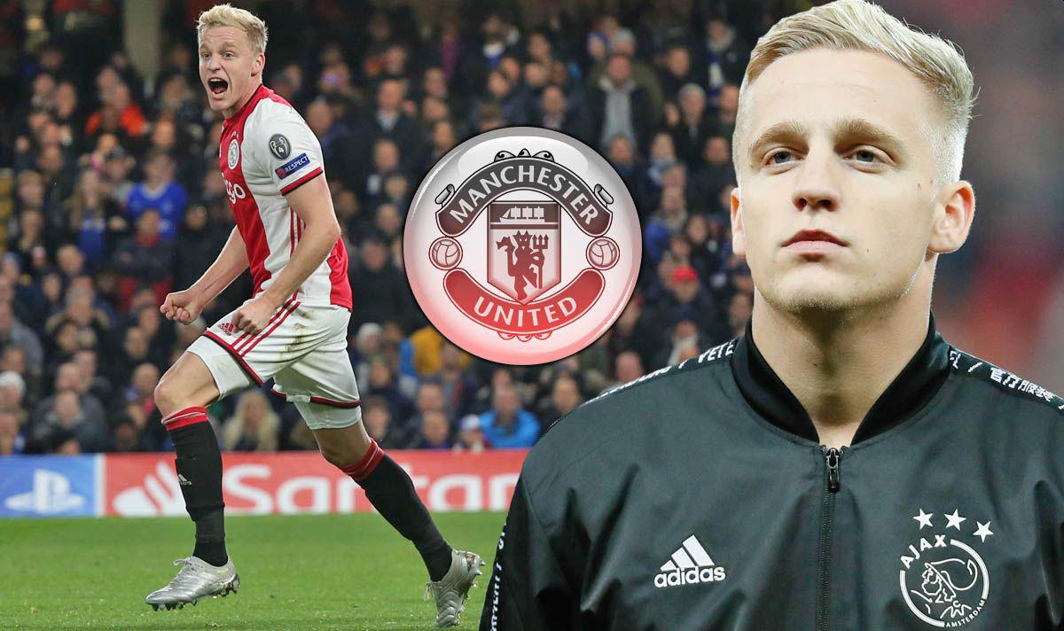 MU choáng khi Ajax hét giá cho tiền vệ Van de Beek