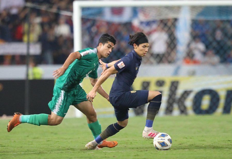 Hòa kịch tính trước U23 Iraq, U23 Thái Lan có vé vào tứ kết