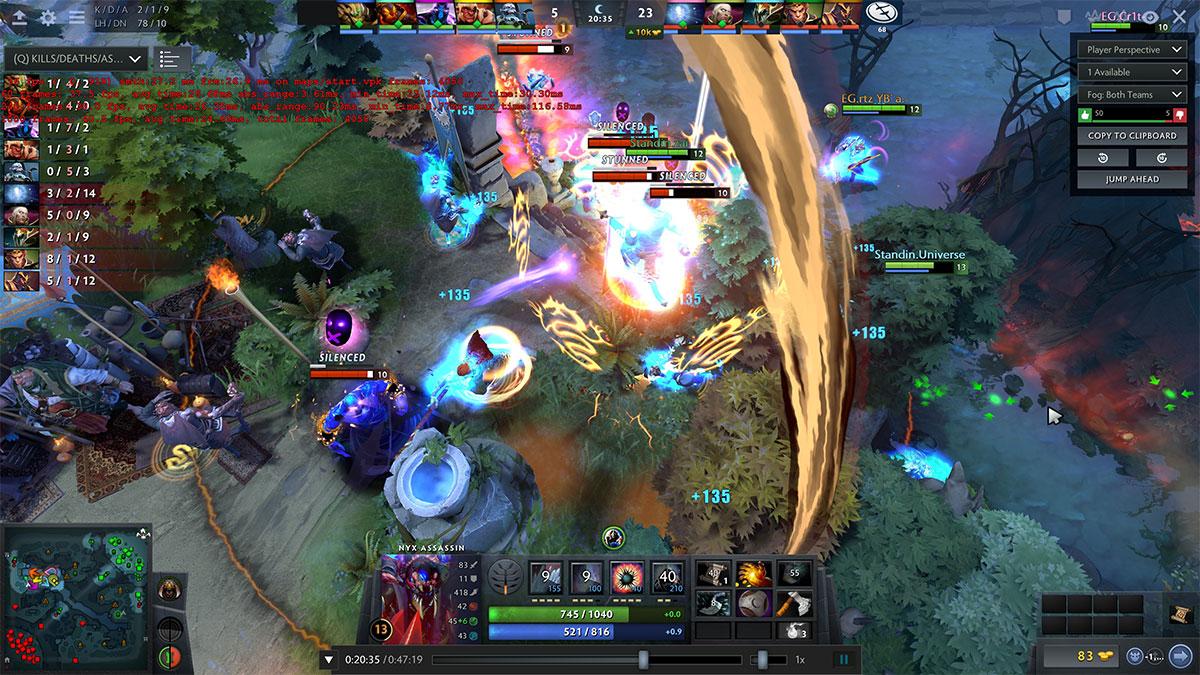 Các cài đặt hiệu ứng trong Dota 2 và ảnh hưởng đến FPS