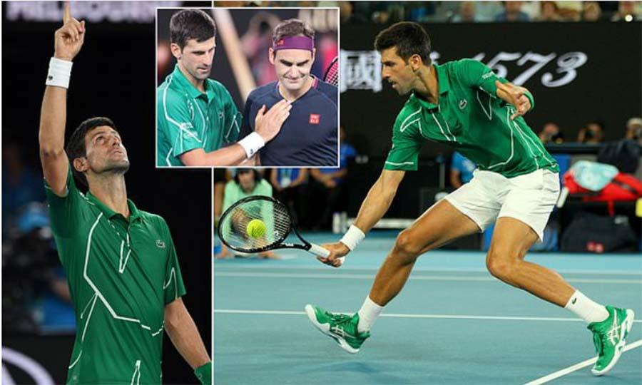 Kết quả Úc Mở rộng 2020 ngày 30/1: Djokovic loại Federer