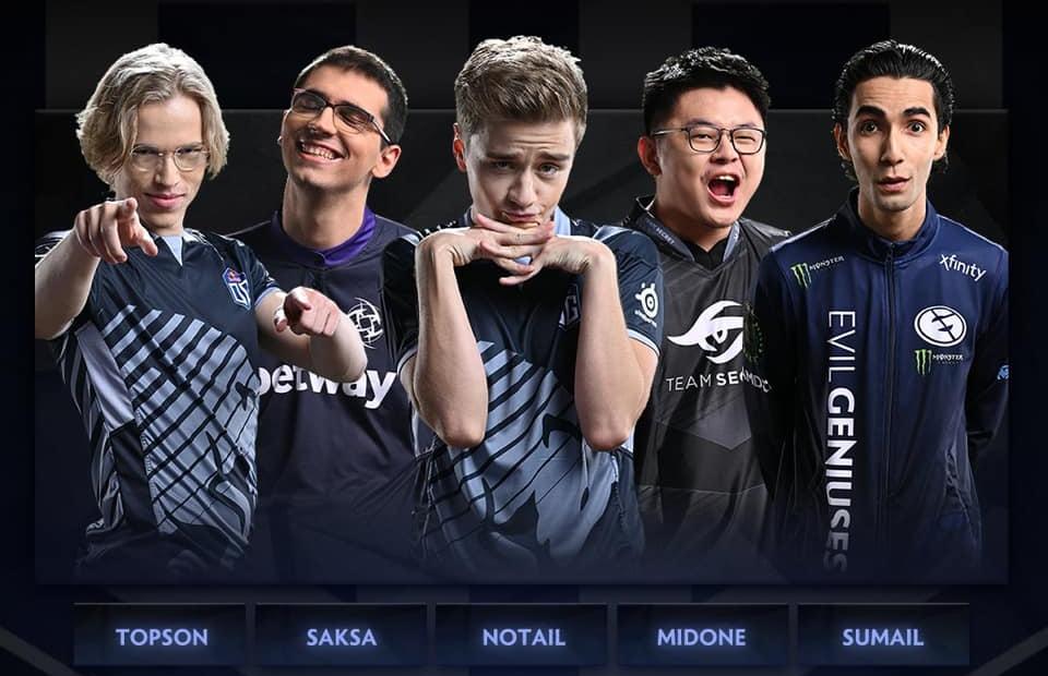 OG Dota 2 hoàn thiện đội hình với Midone và Saksa