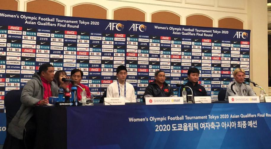 HLV Mai Đức Chung tiếc vì ĐT nữ Việt Nam chỉ đá hai trận tại VL Olympic 2020
