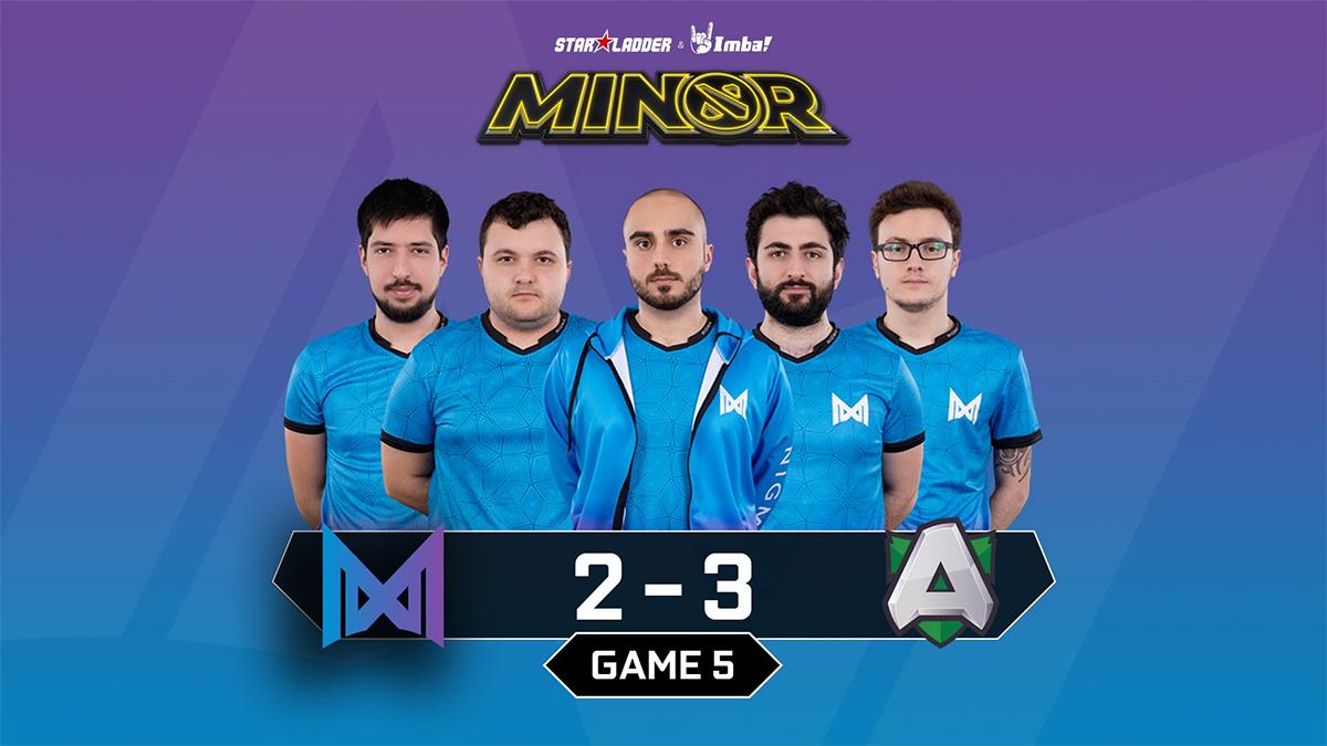 Alliance đánh bại Nigma ở vòng loại Minor kịch tính nhất trong lịch sử Dota 2