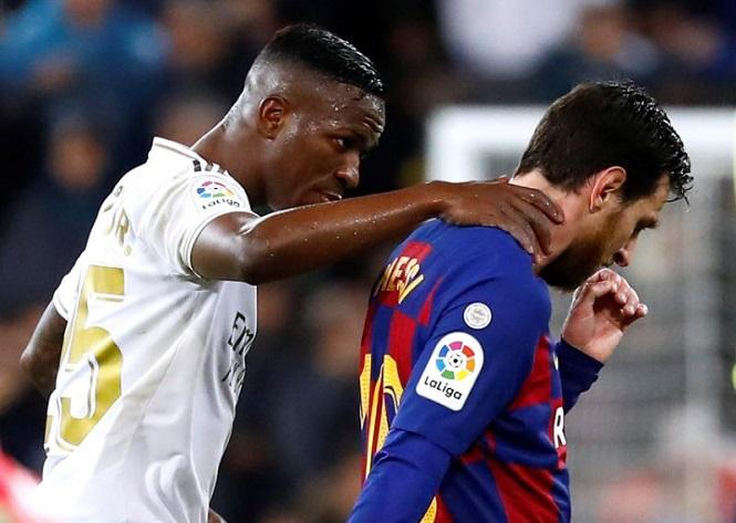 Vinicius đánh bại kỷ lục của Messi ở trận Siêu kinh điển