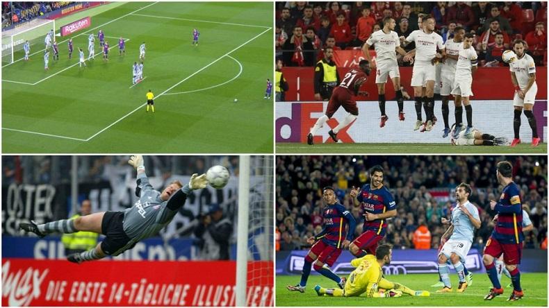 Hàng rào chống Messi nằm trong số những "phát minh" kỳ lạ của bóng đá