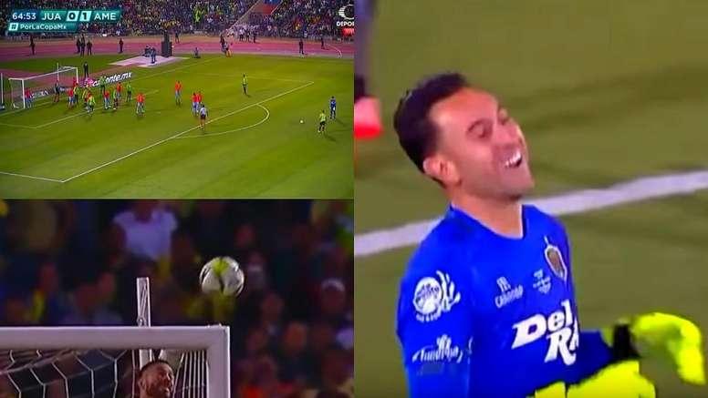 Hàng rào chống Messi đá phạt từng được sử dụng ở Mexico để ngăn... thủ môn