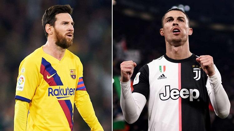 Ronaldo và Messi bất ngờ xếp sau Pirlo trong Top 50 cầu thủ vĩ đại nhất