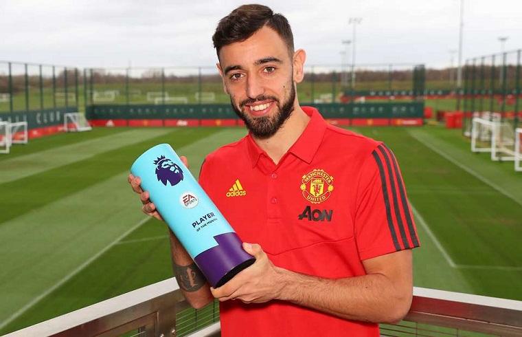 MU có những cầu thủ nào đoạt giải thưởng tháng trước Bruno Fernandes?