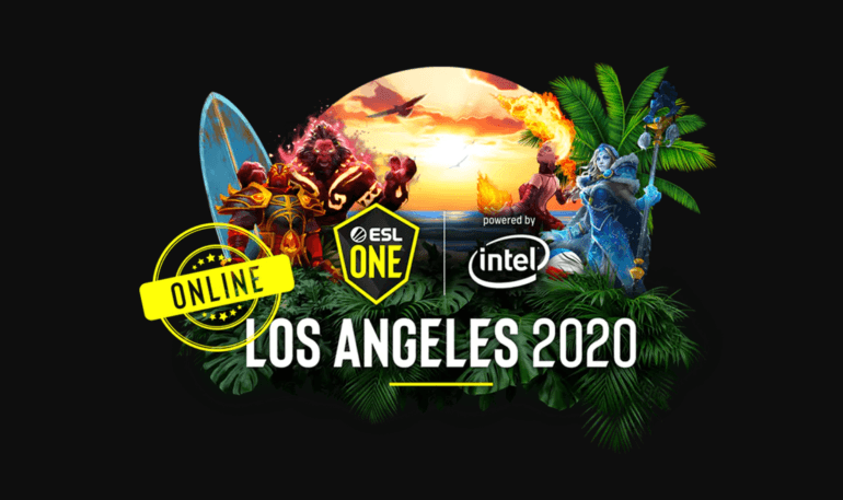 Dota 2 ESL One Los Angeles 2020 thay đổi thể thức, thi đấu online