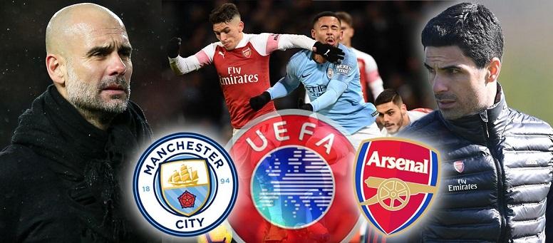 Man City tố Arsenal đứng sau âm mưu "hãm hại" ở cúp châu Âu