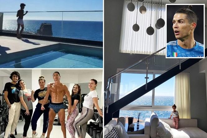 Bên trong biệt thự 7 triệu euro của Ronaldo nhìn ra Đại Tây Dương