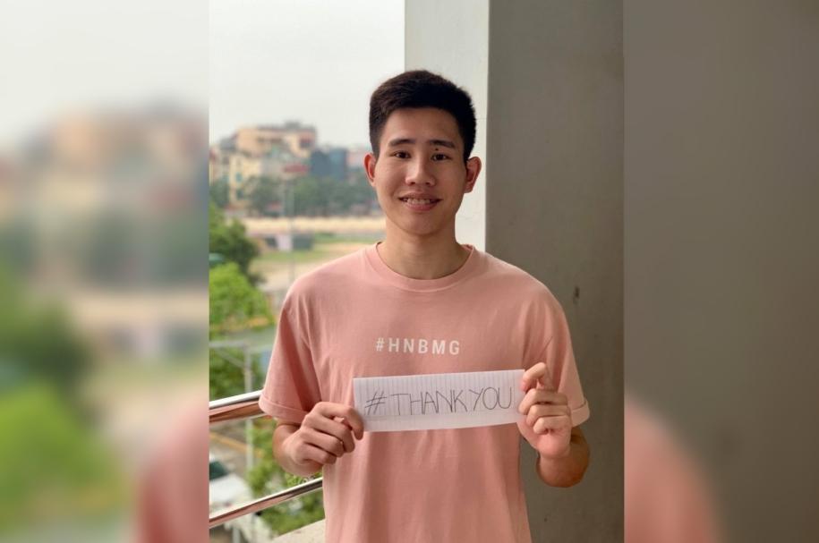 Đinh Tiến Công: Tham gia chiến dịch "Xin cảm ơn" là một vinh dự