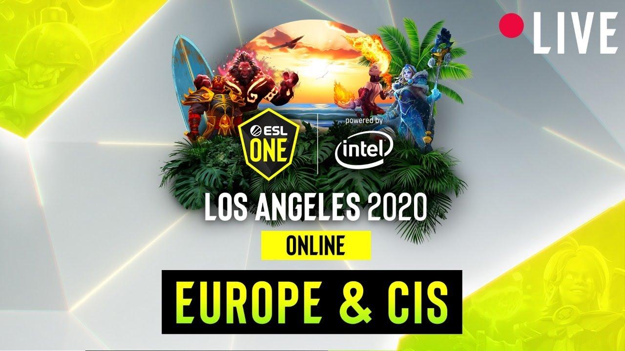 Kết quả Dota 2 ESL Los Angeles Online 2020 khu vực EU/CIS