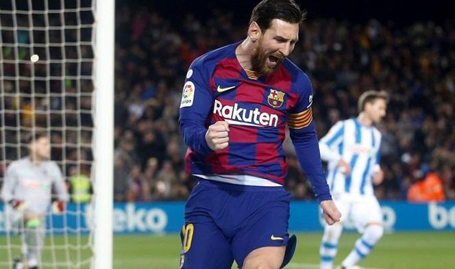 Messi được xác nhận số bàn thắng ngay cả khi La Liga bị hủy