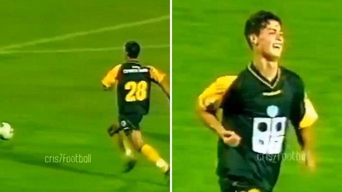 Cristiano Ronaldo bị gọi nhầm tên trong trận đầu tiên với Sporting