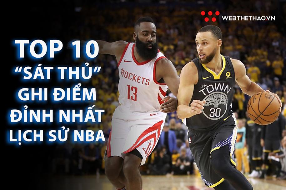 Điểm lại top 10 cầu thủ ghi điểm xuất sắc nhất lịch sử NBA và “vũ khí” ưa thích của họ (kỳ 1)