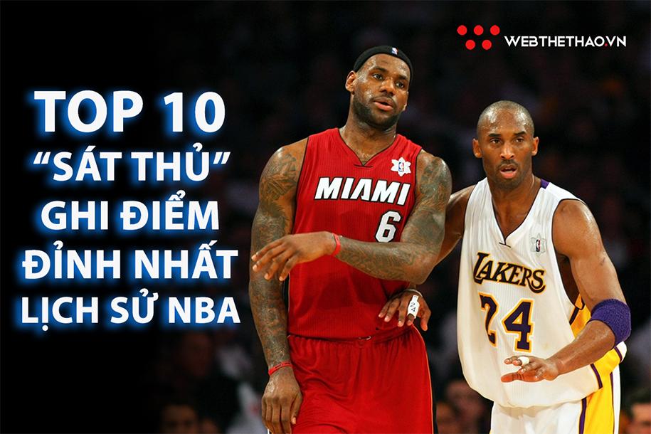 Điểm lại top 10 cầu thủ ghi điểm xuất sắc nhất lịch sử NBA và “vũ khí” ưa thích của họ (Kỳ cuối)