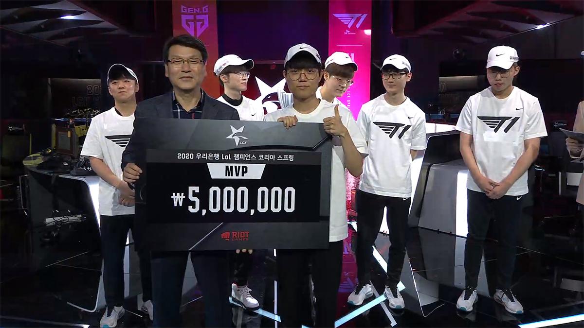 Cuzz lu mờ Clid, đoạt danh hiệu MVP chung kết LCK Mùa Xuân 2020