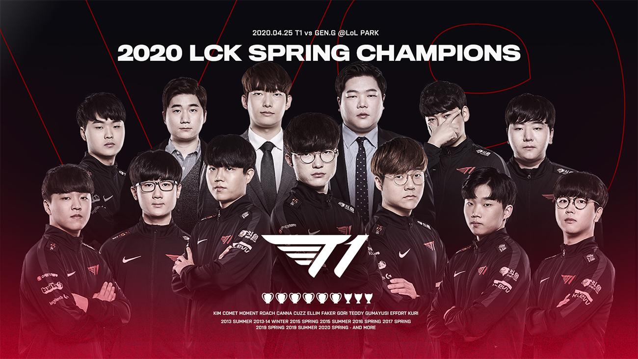 Kết quả chung kết LCK Mùa Xuân 2020: T1 tiếp tục thống trị LCK