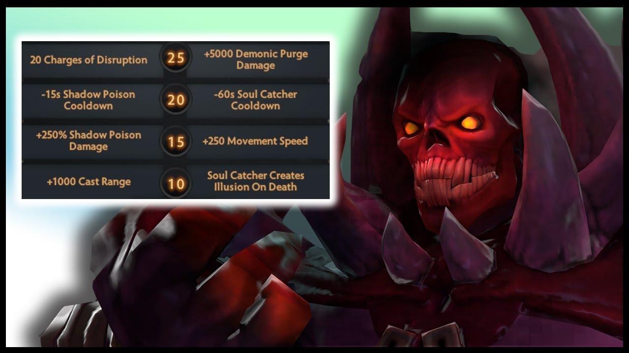 Update Dota 2 7.26b: Giảm sức mạnh của Talents