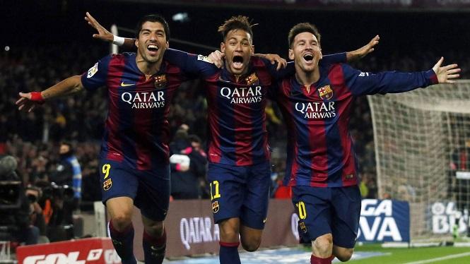 Barca với ký ức tuyệt vời về cú ăn ba cùng tam tấu MSN