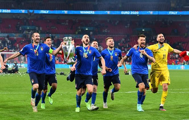Italia bay cao trên bảng xếp hạng FIFA nhờ vô địch EURO 2021