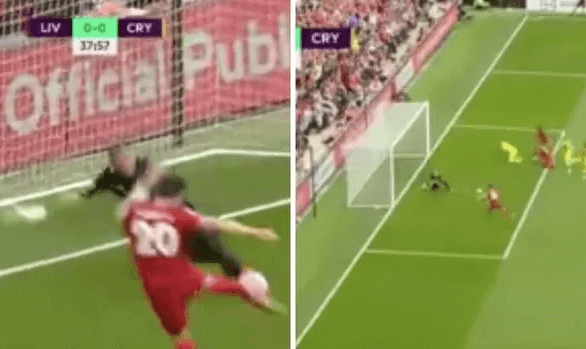 Jota bỏ lỡ cơ hội khó tin cho Liverpool từ cự ly 4 mét