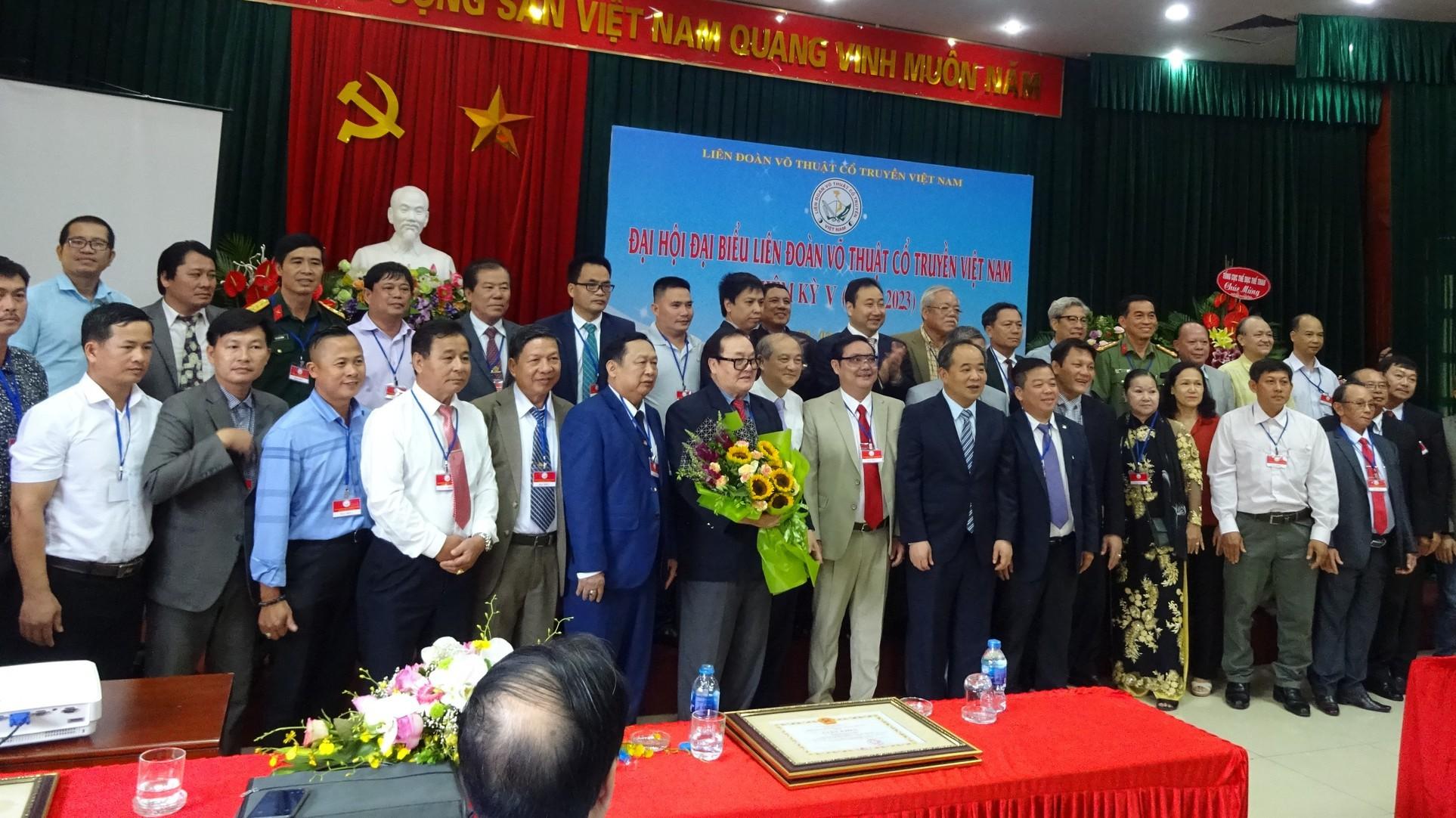 Đại hội Liên đoàn Võ cổ truyền Việt Nam nhiệm kỳ V: Ông Hoàng Vĩnh Giang tiếp tục giữ vị trí Chủ tịch