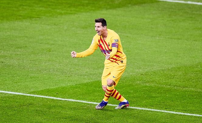 Chiêm ngưỡng Messi ghi bàn thắng đẳng cấp cho Barca ở Cúp Nhà vua