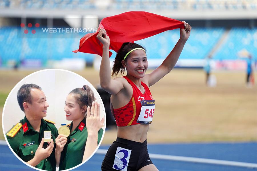 Màn cầu hôn đậm chất lính của Người đẹp 7 môn Nguyễn Linh Na sau cú đúp vàng SEA Games
