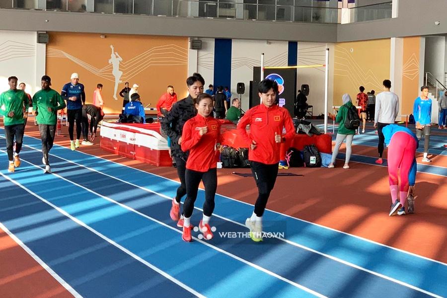 Nguyễn Thị Oanh và nhóm VĐV “hạt giống Nhổn” sang Trung Quốc tập huấn trước ASIAD 19