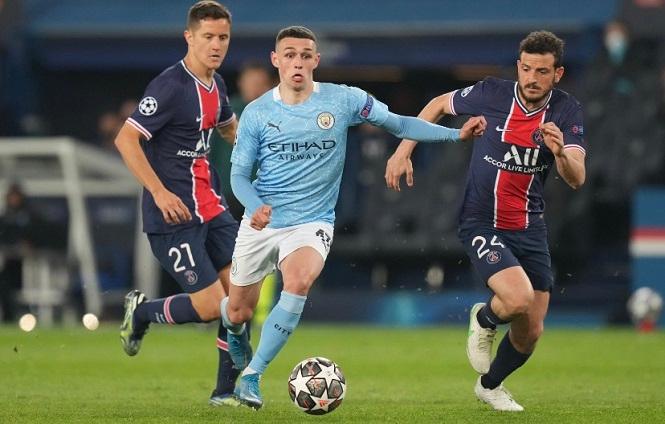 Sao trẻ Man City “xỏ mũi” 6 cầu thủ PSG để suýt ghi bàn