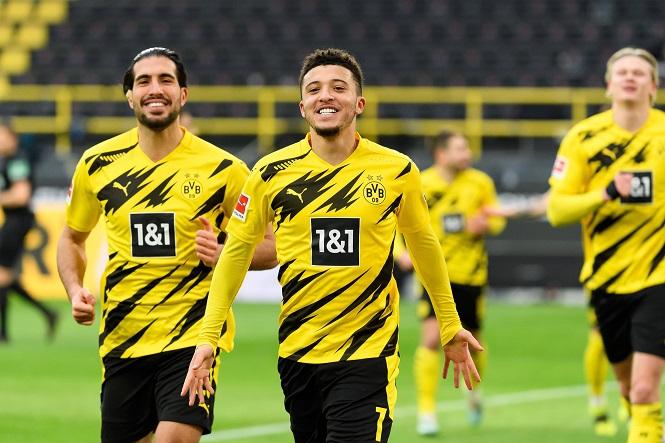 Haaland, Sancho và Reus phối hợp phản công ghi bàn ngoạn mục