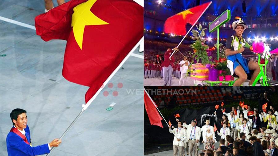 Danh sách người cầm cờ đoàn thể thao Việt Nam tại các kỳ Olympic