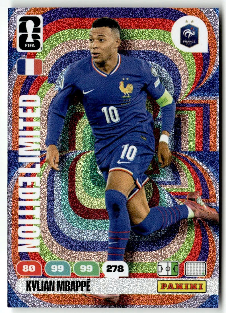 Card Kylian Mbappé